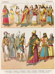 Assyrische Tracht, aus 